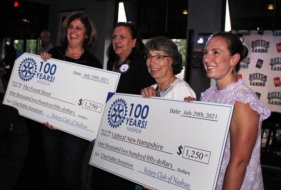 Prize winners, local nonprofits, Rotarians help Boston Billiards casino